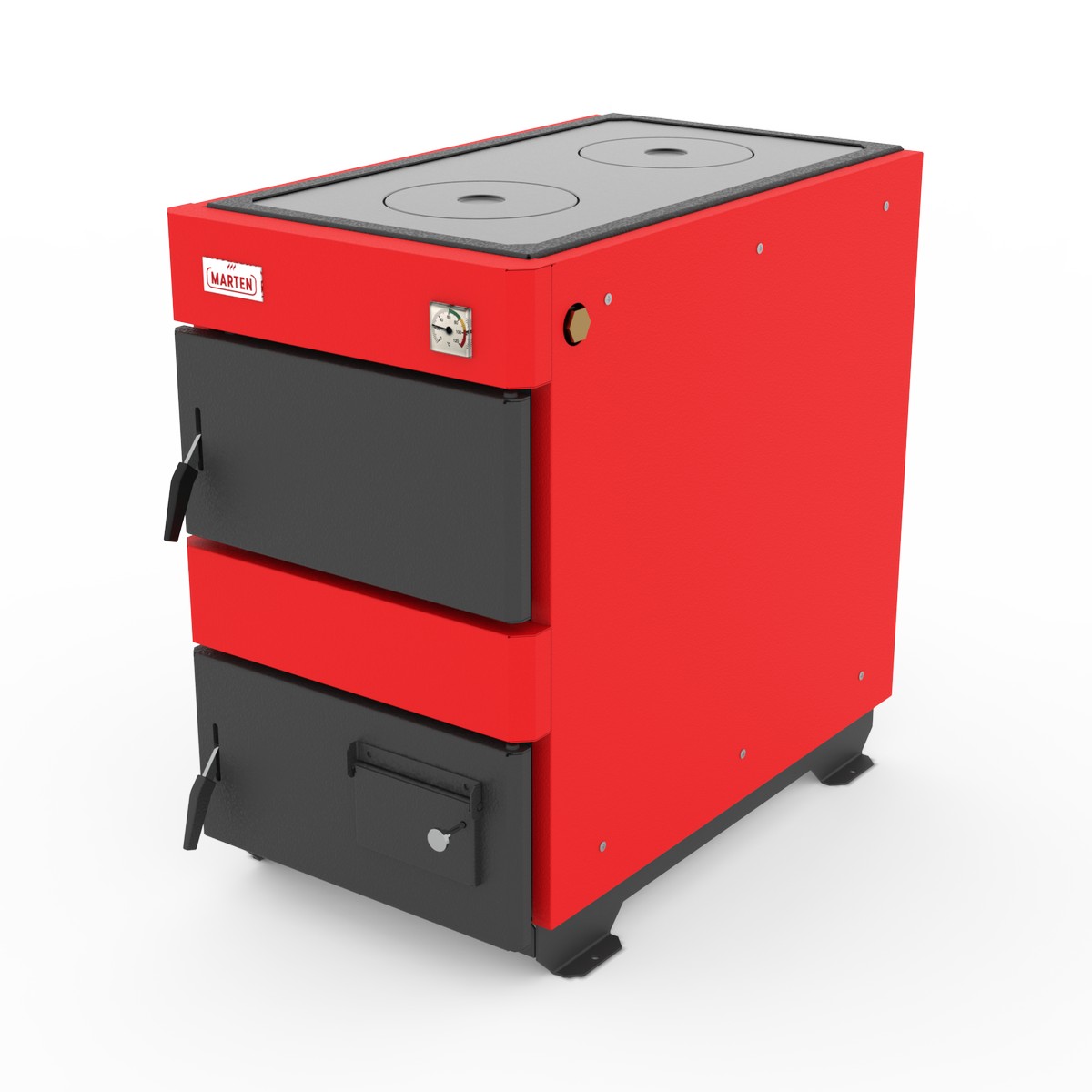 Котел опалювальний твердопаливний "Marten Base" МВ-17V потужність 17 кВт